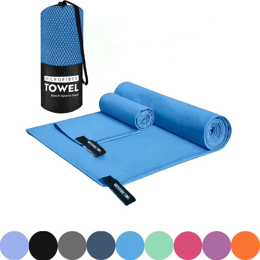 Golf Towel - Quick-Dry Sports Towel 40X80/76X152CM Microfiber Running