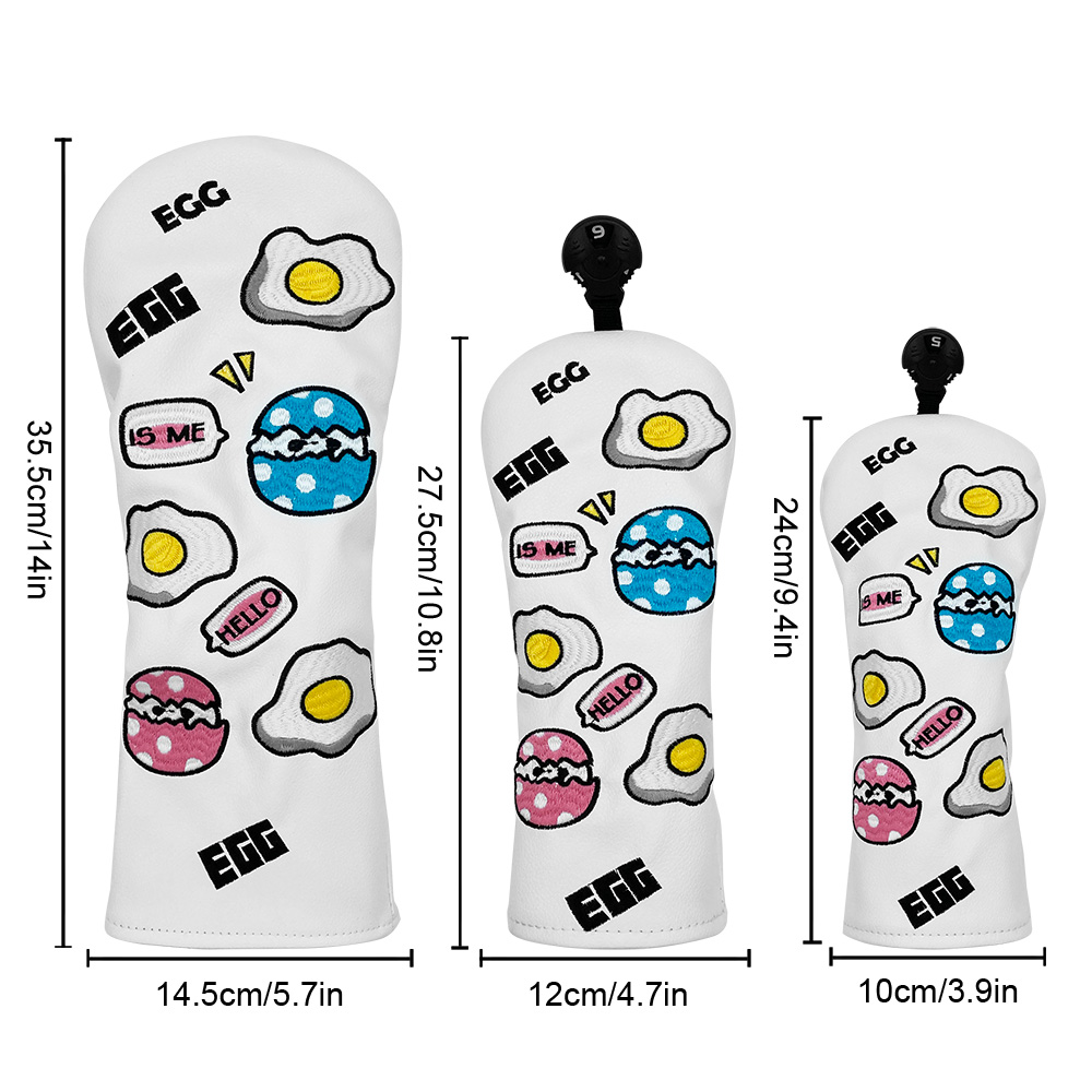 Cute Pattern Embroidery Golf C - Golf Driver ulasan dan harga