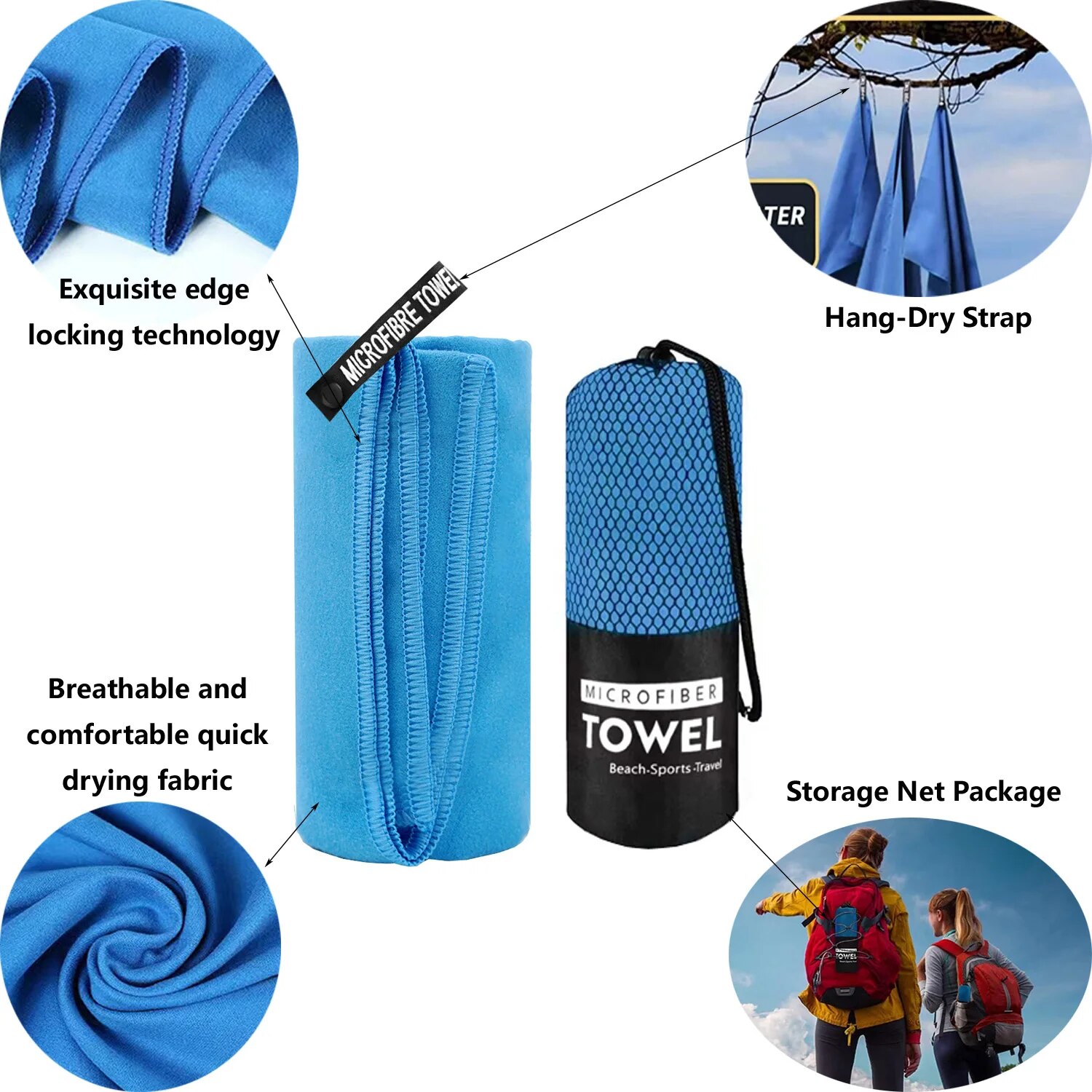Quick-Dry Sports Towel 40X80/7 - Golf Towel ulasan dan harga