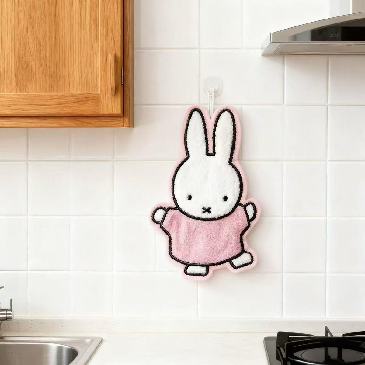 Miffy Rabbit Hand Towel Hangab - Golf Towel ulasan dan harga
