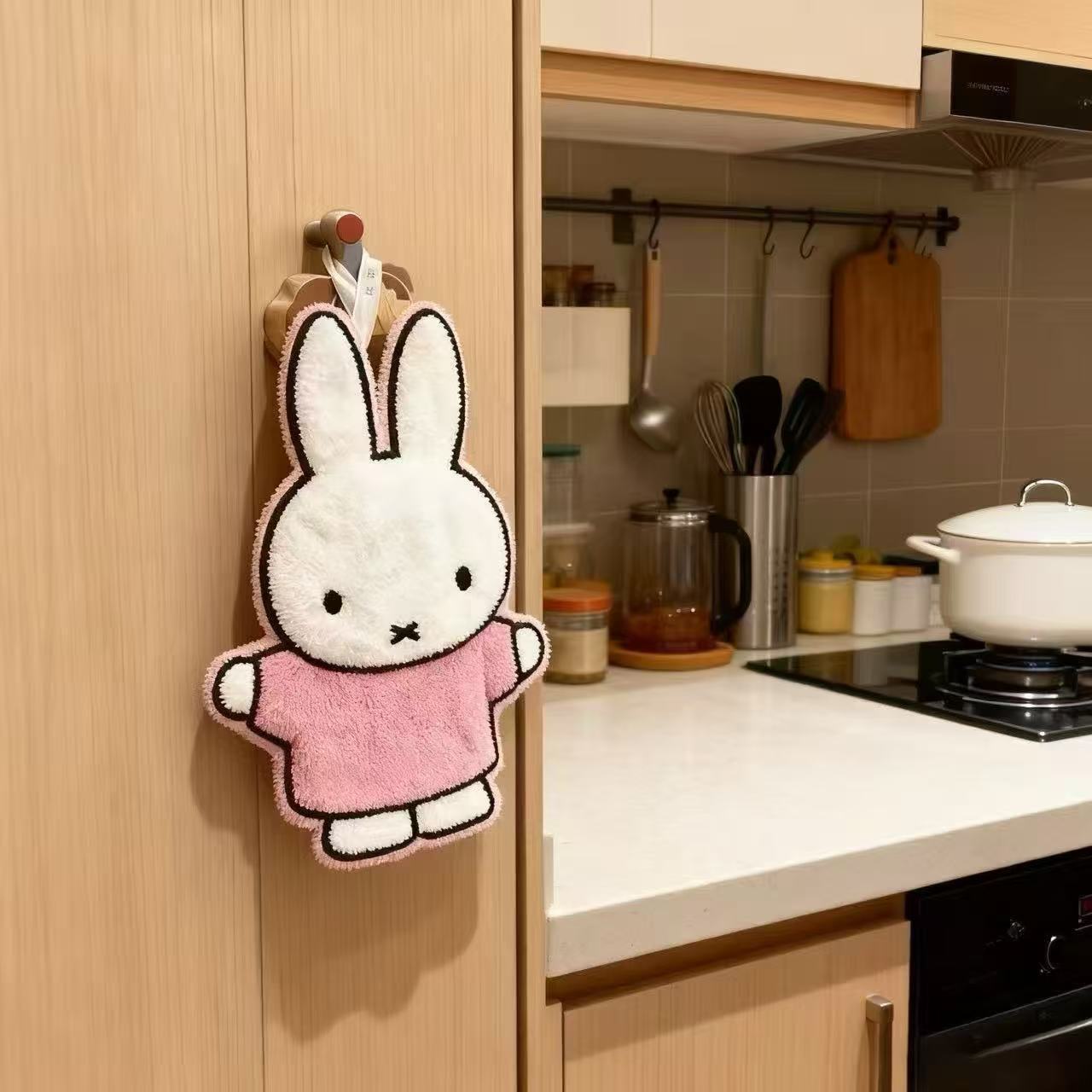 Miffy Rabbit Hand Towel Hangab - Golf Towel ulasan dan harga