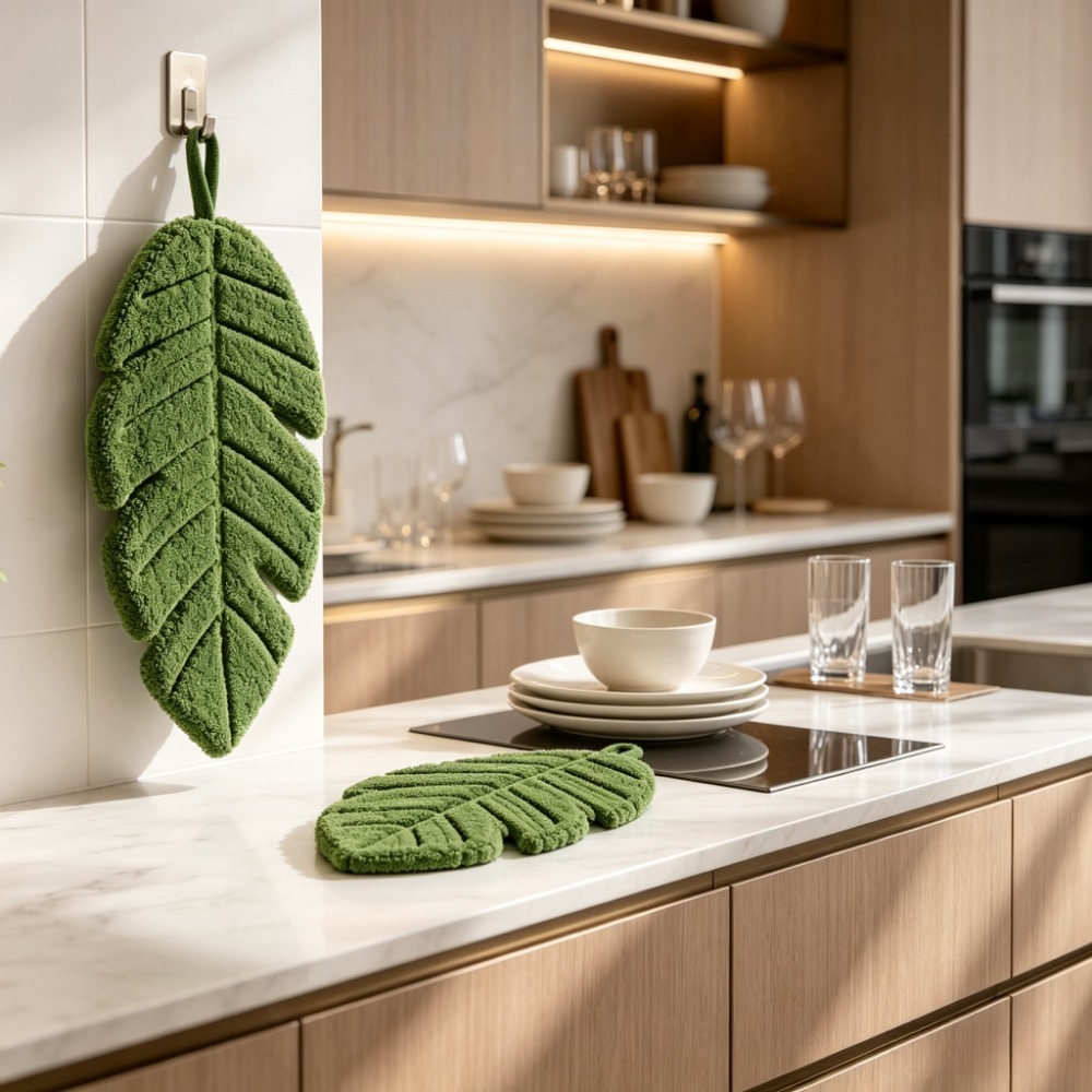 3pcs Banana Leaf Hand Towel, S - Golf Towel ulasan dan harga