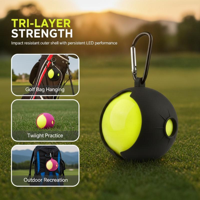 Park Golf Ball Silicone Sleeve - Golf Bag ulasan dan harga