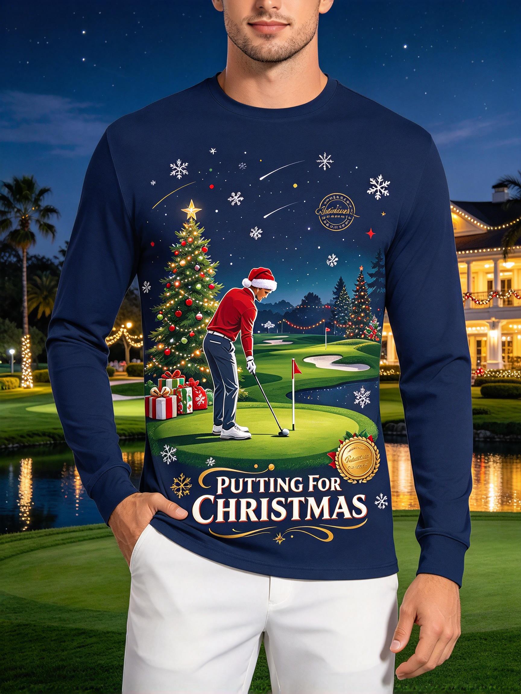 Men's Putting For Christmas Gr - Golf Tees ulasan dan harga