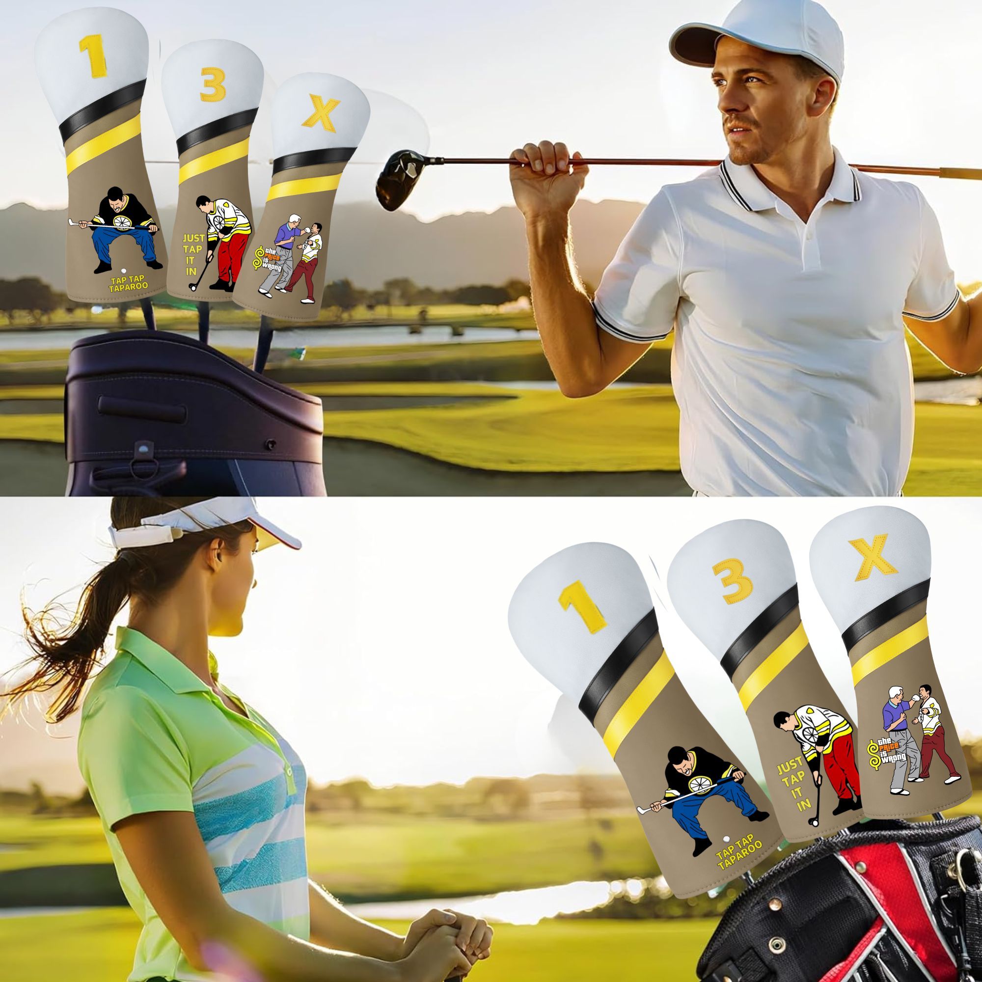 Funny Happy Gilmore Golf Club  - Golf Driver ulasan dan harga